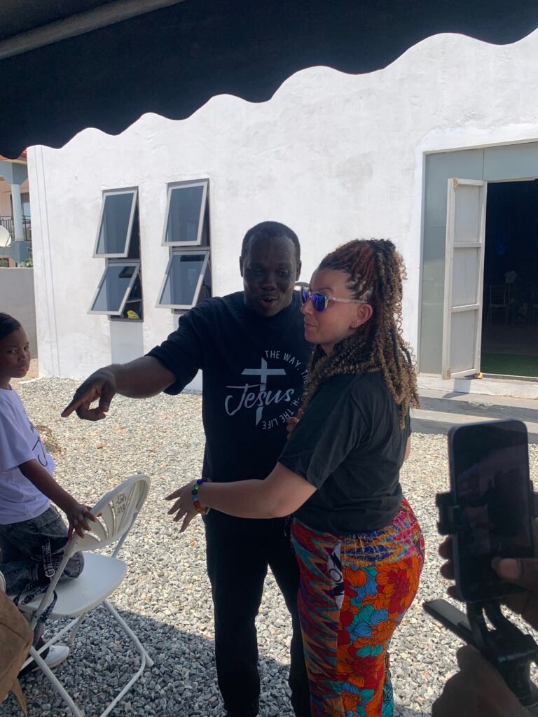 Church fellowship and eye screenings at Floodgate International Church, Amasaman – photo 3