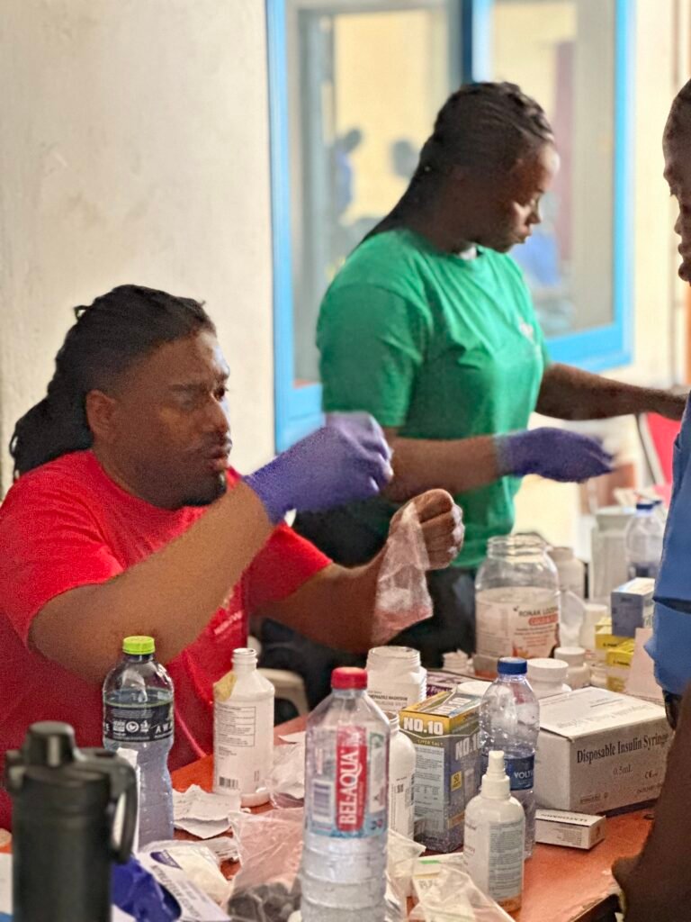 Assistive device donations at the Ghana Blind Union, Accra – photo 1
