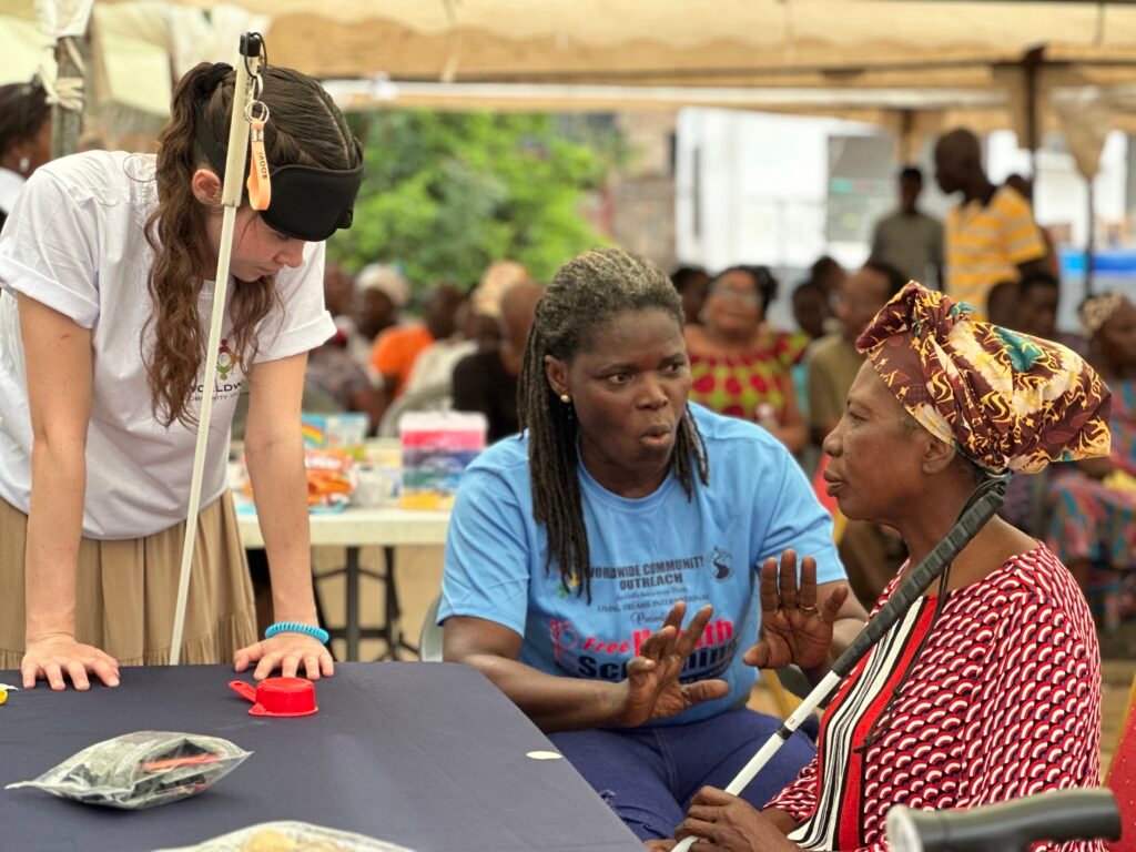 Health screenings during community outreach in a Ga community, Accra – photo 43