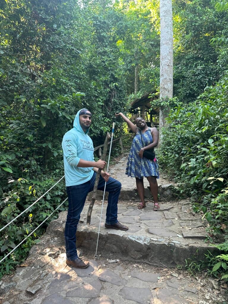 Outreach at the Cape Coast School for the Blind and Kakum National Park canopy walkway – photo 3