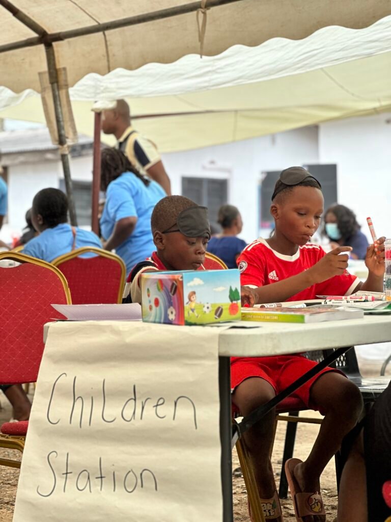 Health screenings during community outreach in a Ga community, Accra – photo 15