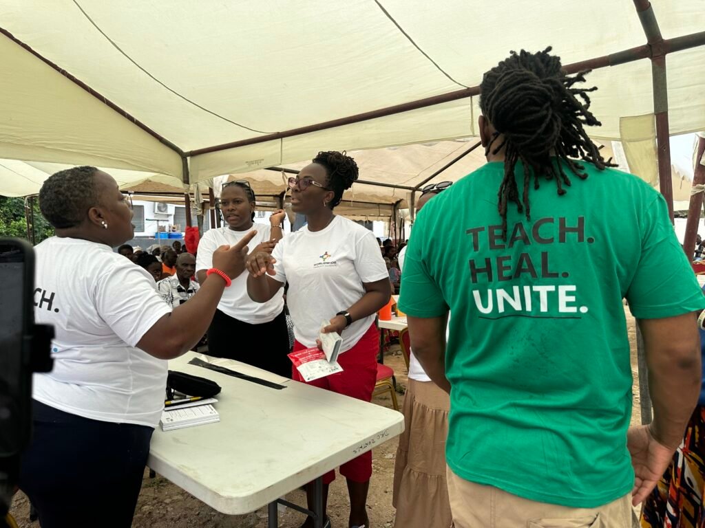 Health screenings during community outreach in a Ga community, Accra – photo 31