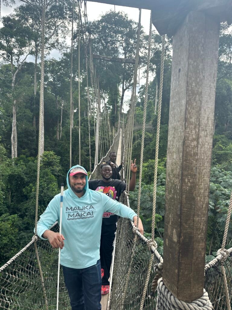 Outreach at the Cape Coast School for the Blind and Kakum National Park canopy walkway – photo 57