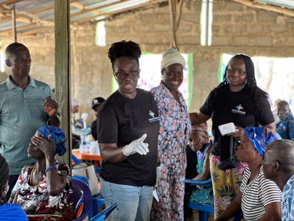 Health screening and counseling sessions in Dzidzorkope – photo 25