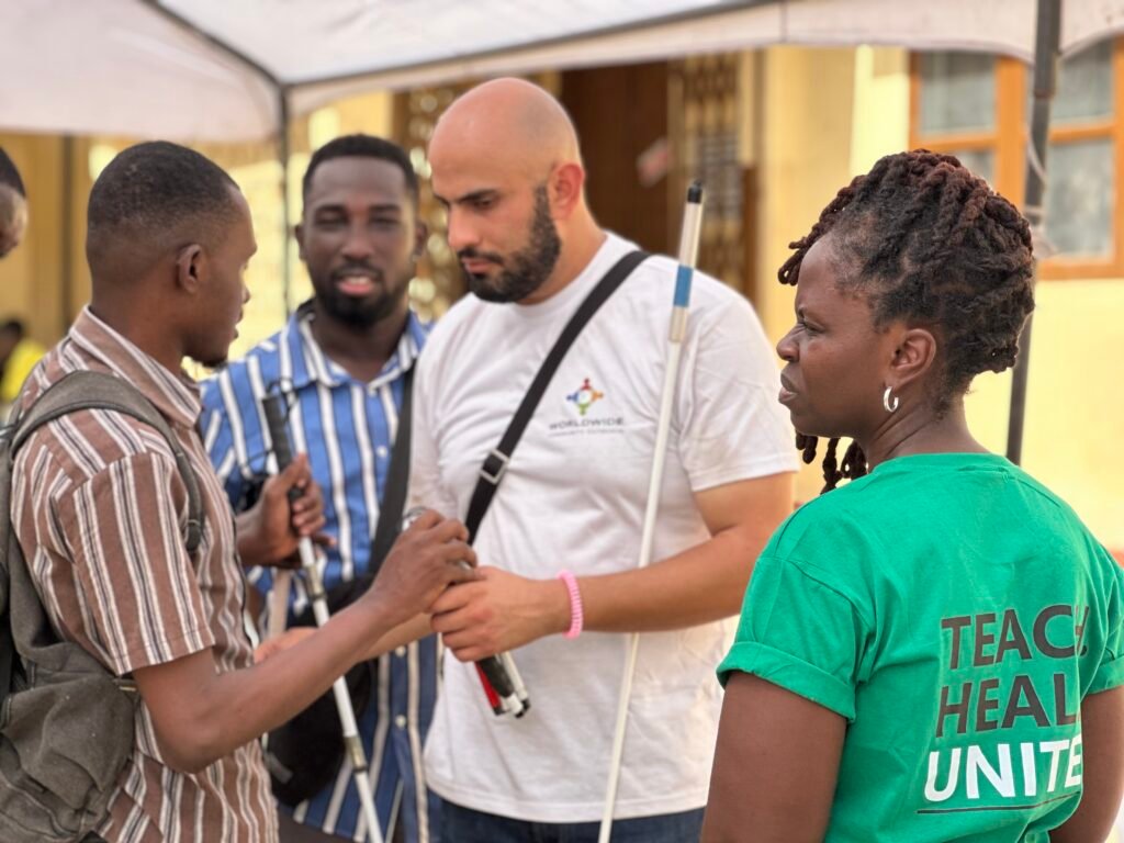 Assistive device donations at the Ghana Blind Union, Accra – photo 12