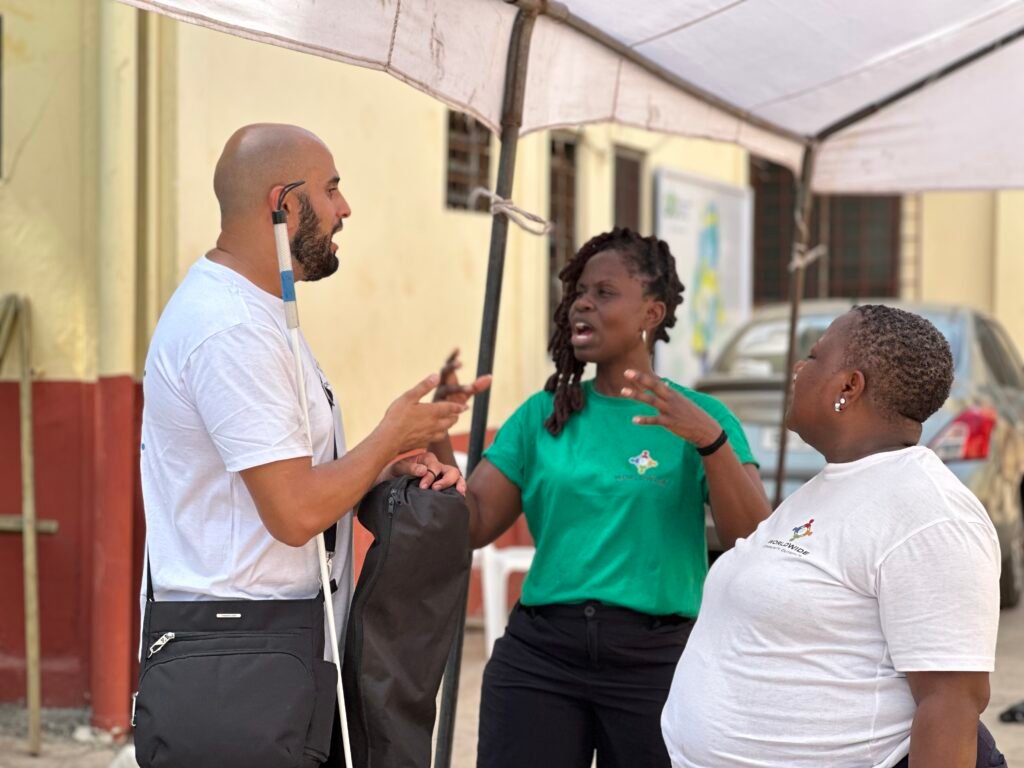 Assistive device donations at the Ghana Blind Union, Accra – photo 13