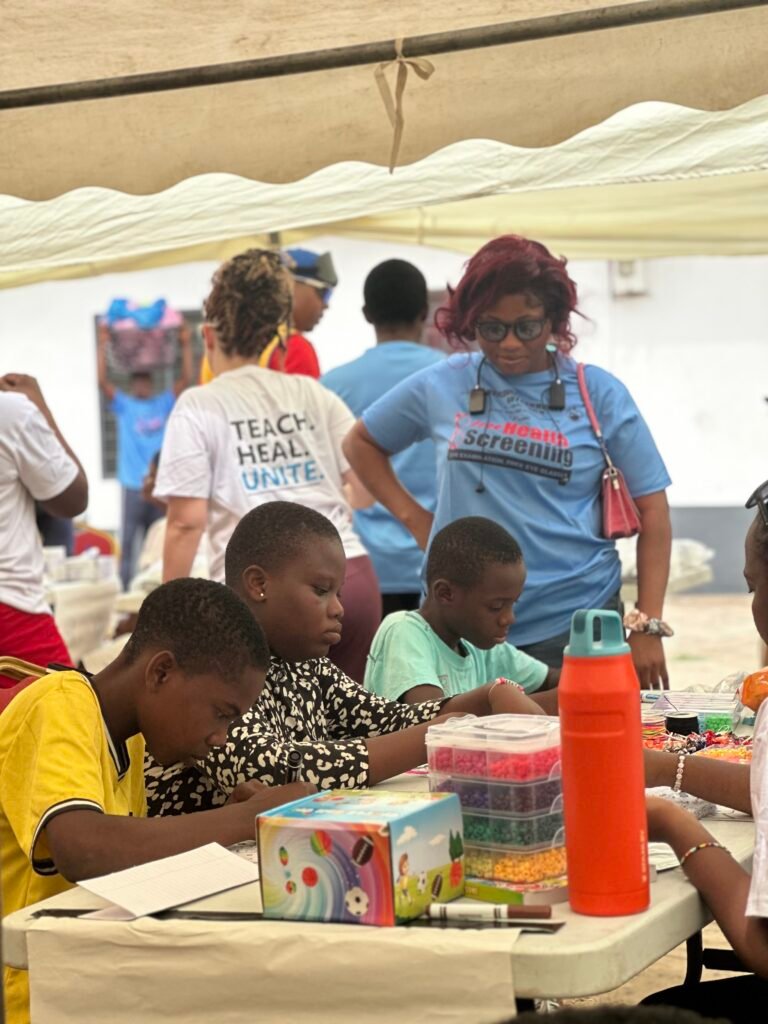 Health screenings during community outreach in a Ga community, Accra – photo 32