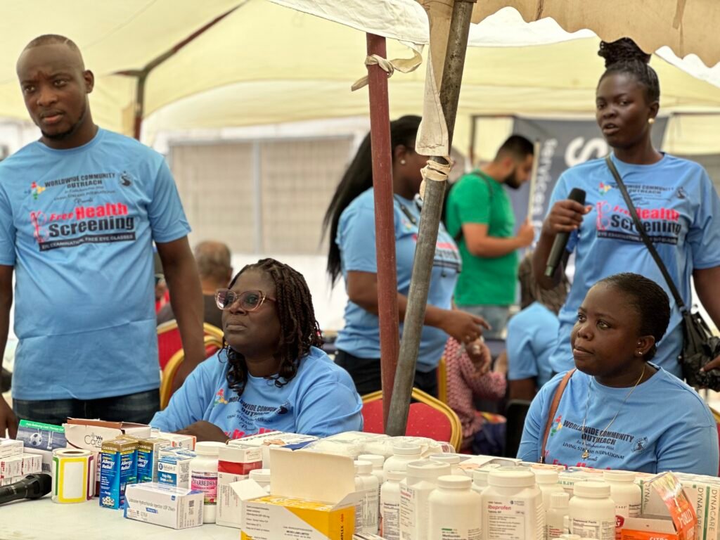 Health screenings during community outreach in a Ga community, Accra – photo 21