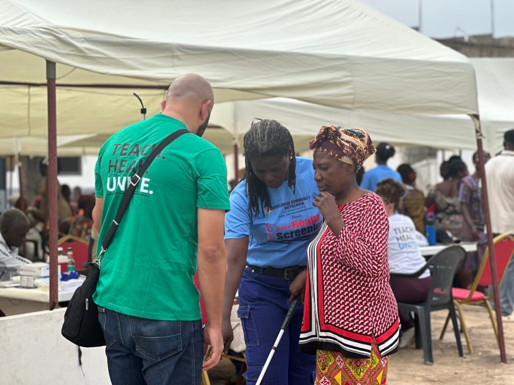 Health screenings during community outreach in a Ga community, Accra – photo 23