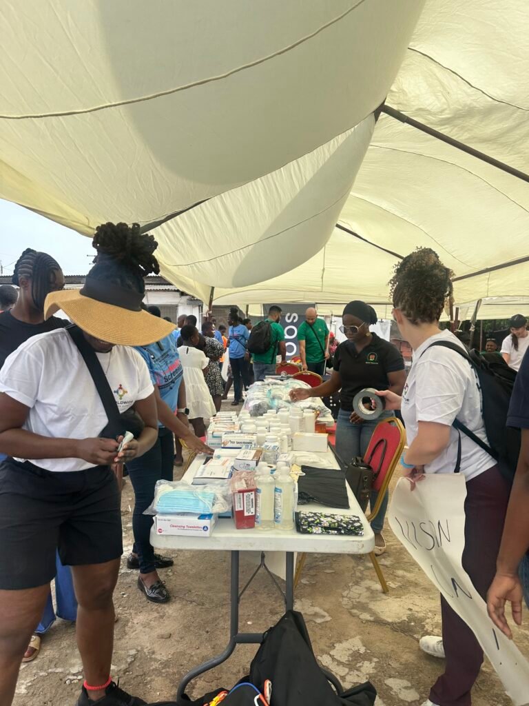 Health screenings during community outreach in a Ga community, Accra – photo 29