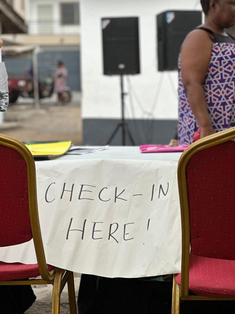 Health screenings during community outreach in a Ga community, Accra – photo 34