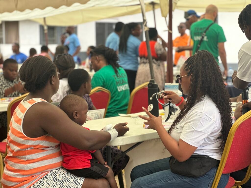 Health screenings during community outreach in a Ga community, Accra – photo 26