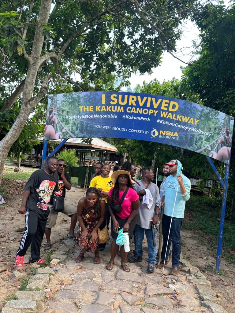 Outreach at the Cape Coast School for the Blind and Kakum National Park canopy walkway – photo 38