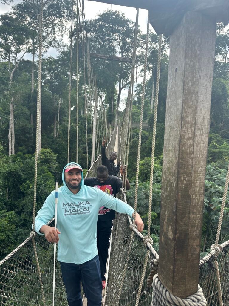 Outreach at the Cape Coast School for the Blind and Kakum National Park canopy walkway – photo 64