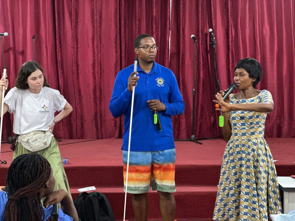 Assistive device donations at the Ghana Blind Union, Accra – photo 19