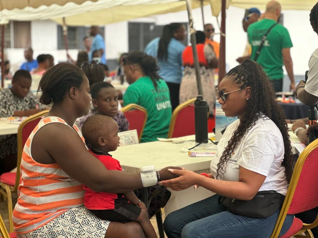 Health screenings during community outreach in a Ga community, Accra – photo 46