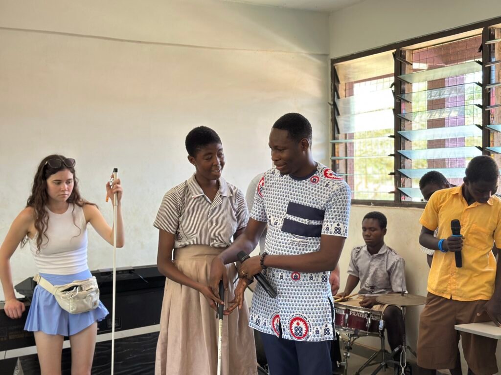 Outreach at the Cape Coast School for the Blind and Kakum National Park canopy walkway – photo 73