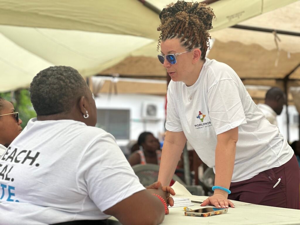 Health screenings during community outreach in a Ga community, Accra – photo 48
