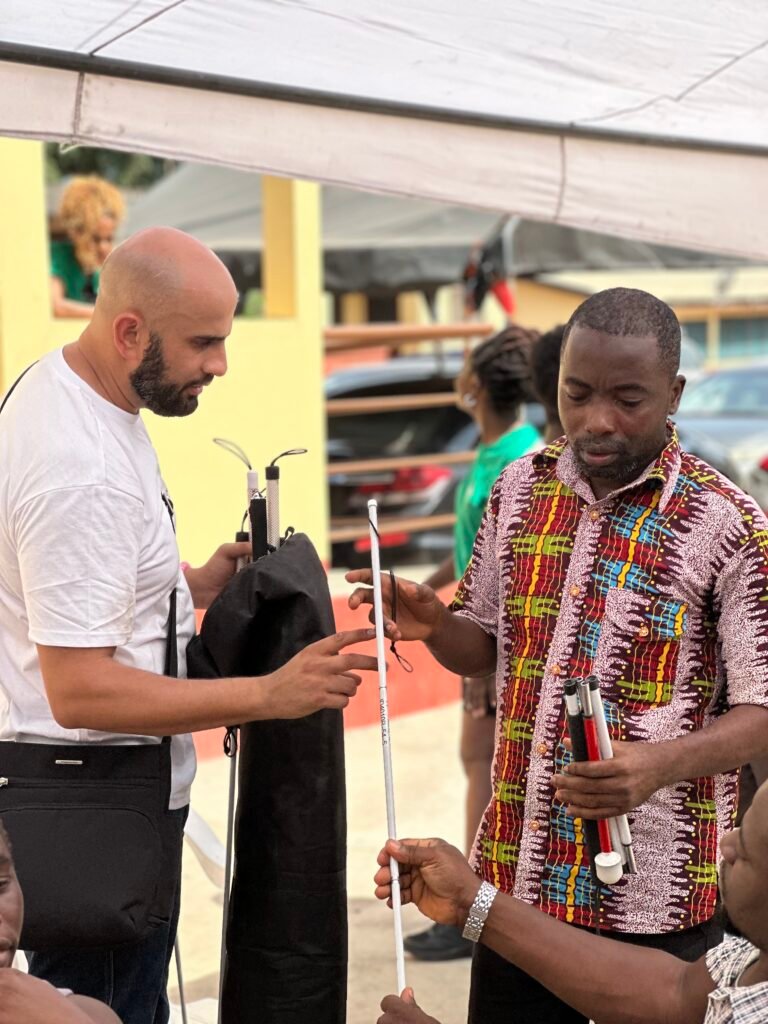 Assistive device donations at the Ghana Blind Union, Accra – photo 25