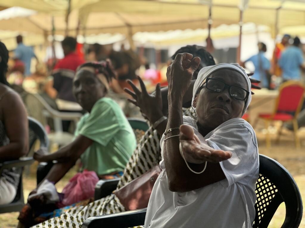 Health screenings during community outreach in a Ga community, Accra – photo 49