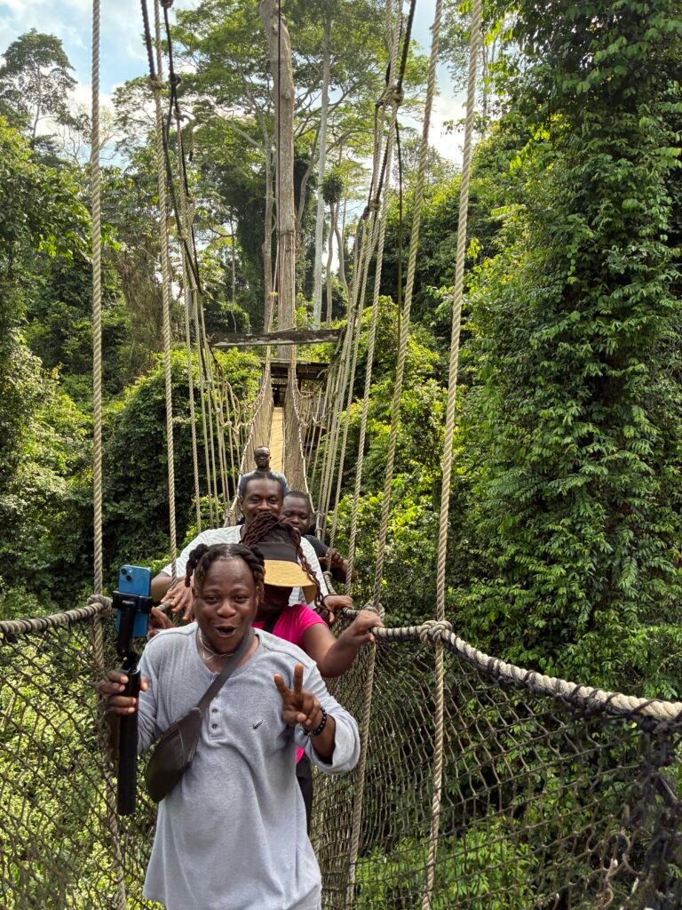 Outreach at the Cape Coast School for the Blind and Kakum National Park canopy walkway – photo 86