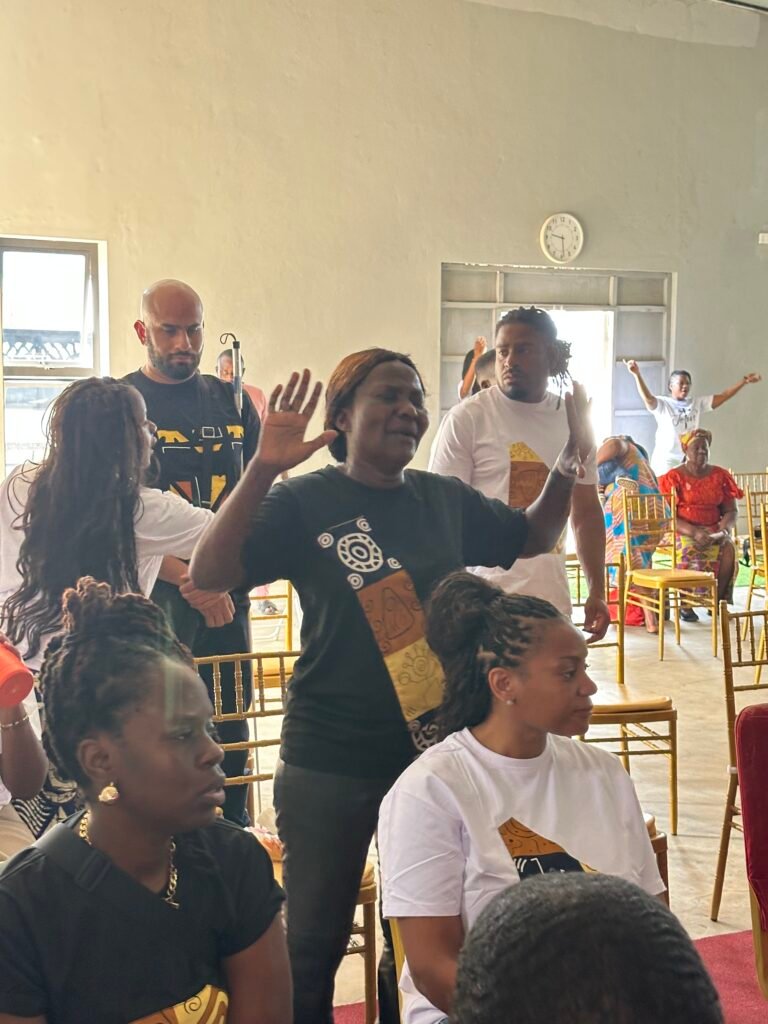 Church fellowship and eye screenings at Floodgate International Church, Amasaman – photo 20