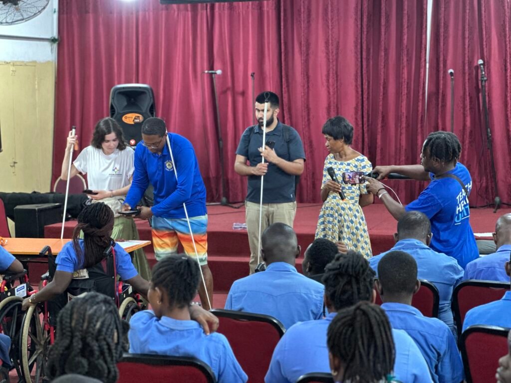 Assistive device donations at the Ghana Blind Union, Accra – photo 30