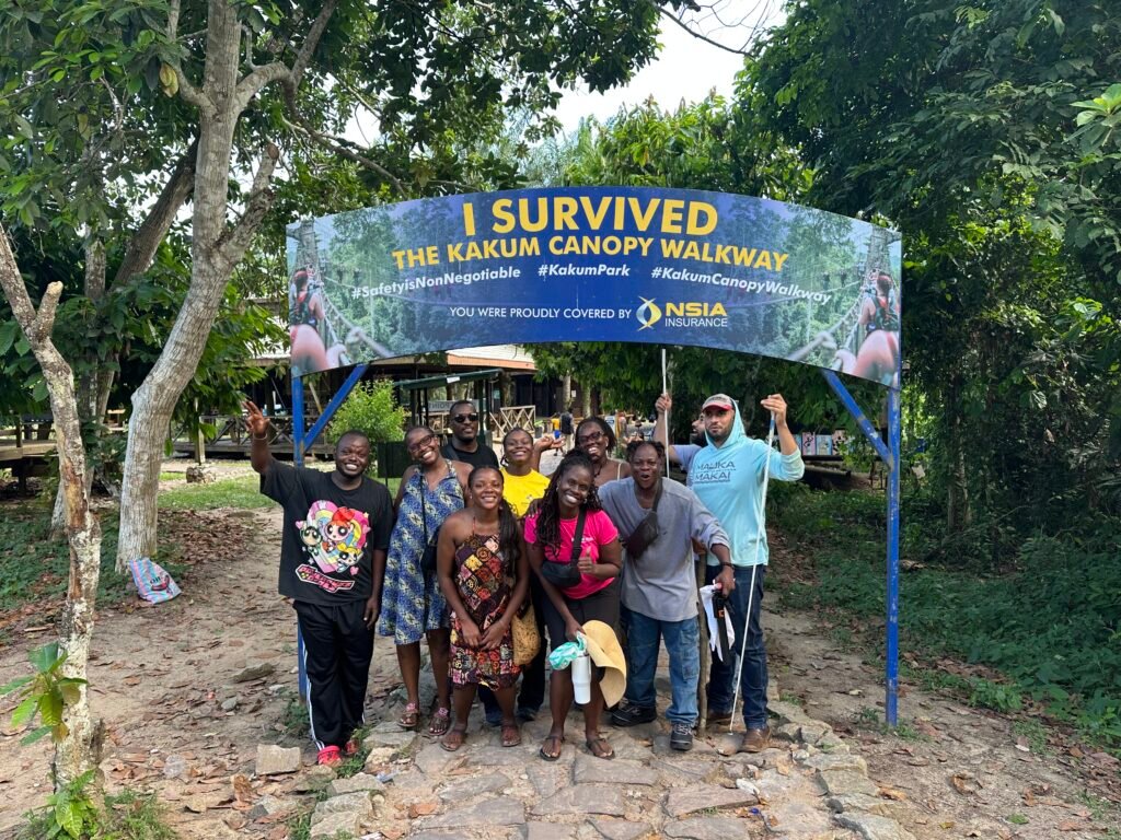 Outreach at the Cape Coast School for the Blind and Kakum National Park canopy walkway – photo 97