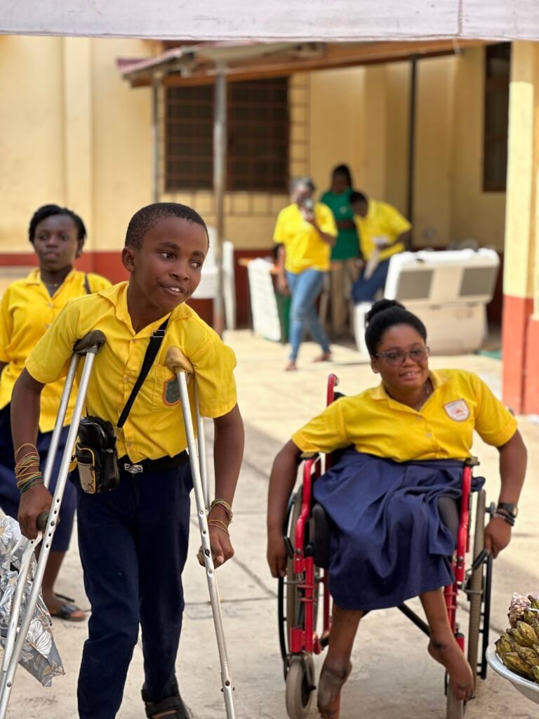 Assistive device donations at the Ghana Blind Union, Accra – photo 33