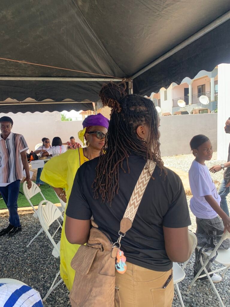 Church fellowship and eye screenings at Floodgate International Church, Amasaman – photo 21