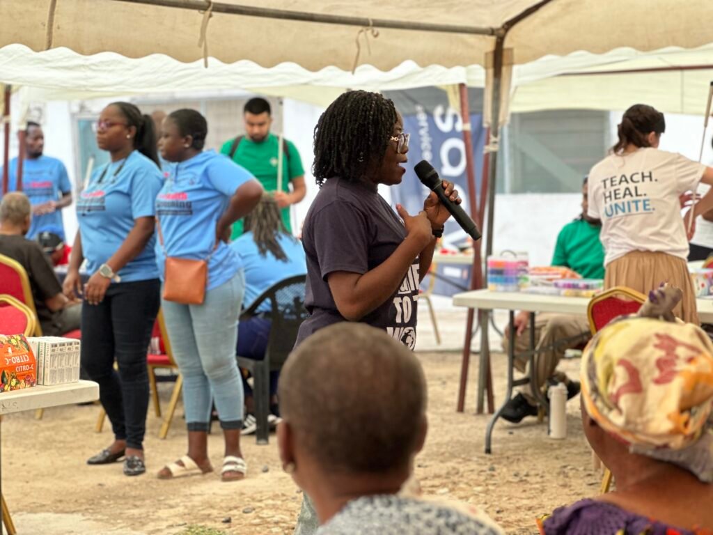 Health screenings during community outreach in a Ga community, Accra – photo 62