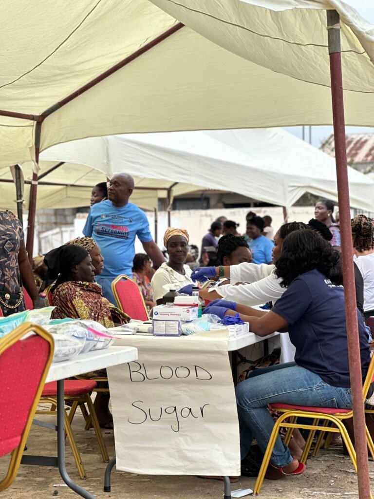 Health screenings during community outreach in a Ga community, Accra – photo 64