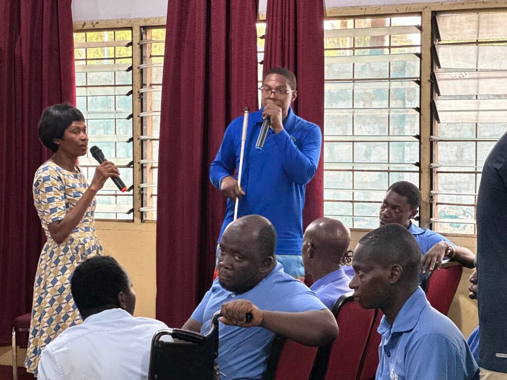 Assistive device donations at the Ghana Blind Union, Accra – photo 36