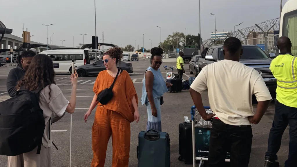 WCO team arriving in Accra for the Ghana Mission Trip 2026 – photo 2