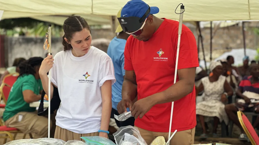 Health screenings during community outreach in a Ga community, Accra – photo 3