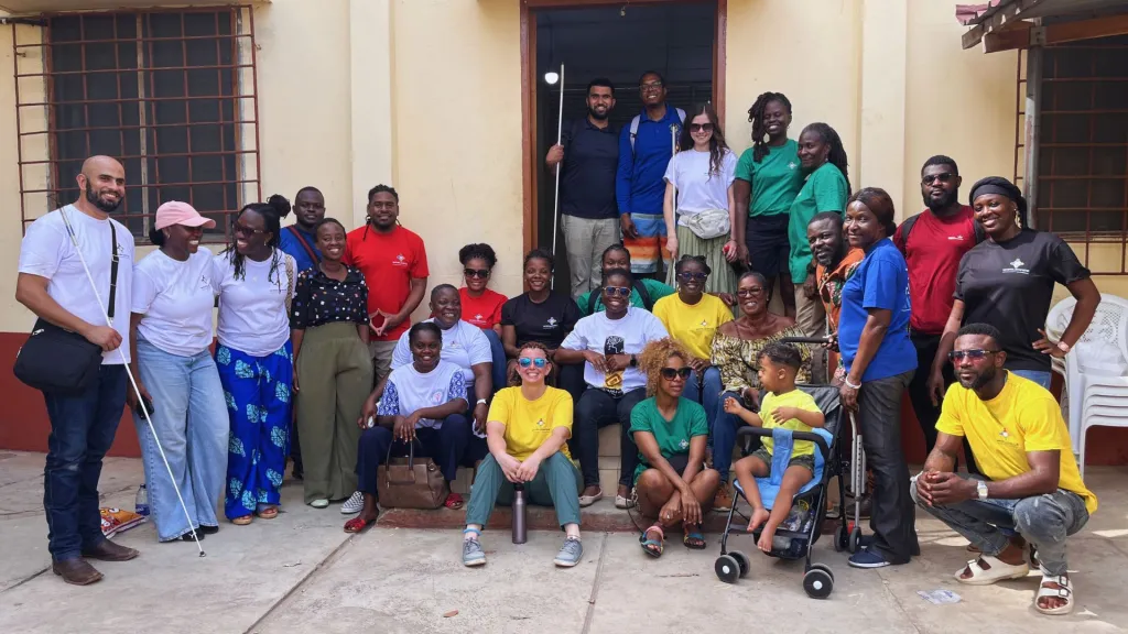 Assistive device donations at the Ghana Blind Union, Accra – photo 3