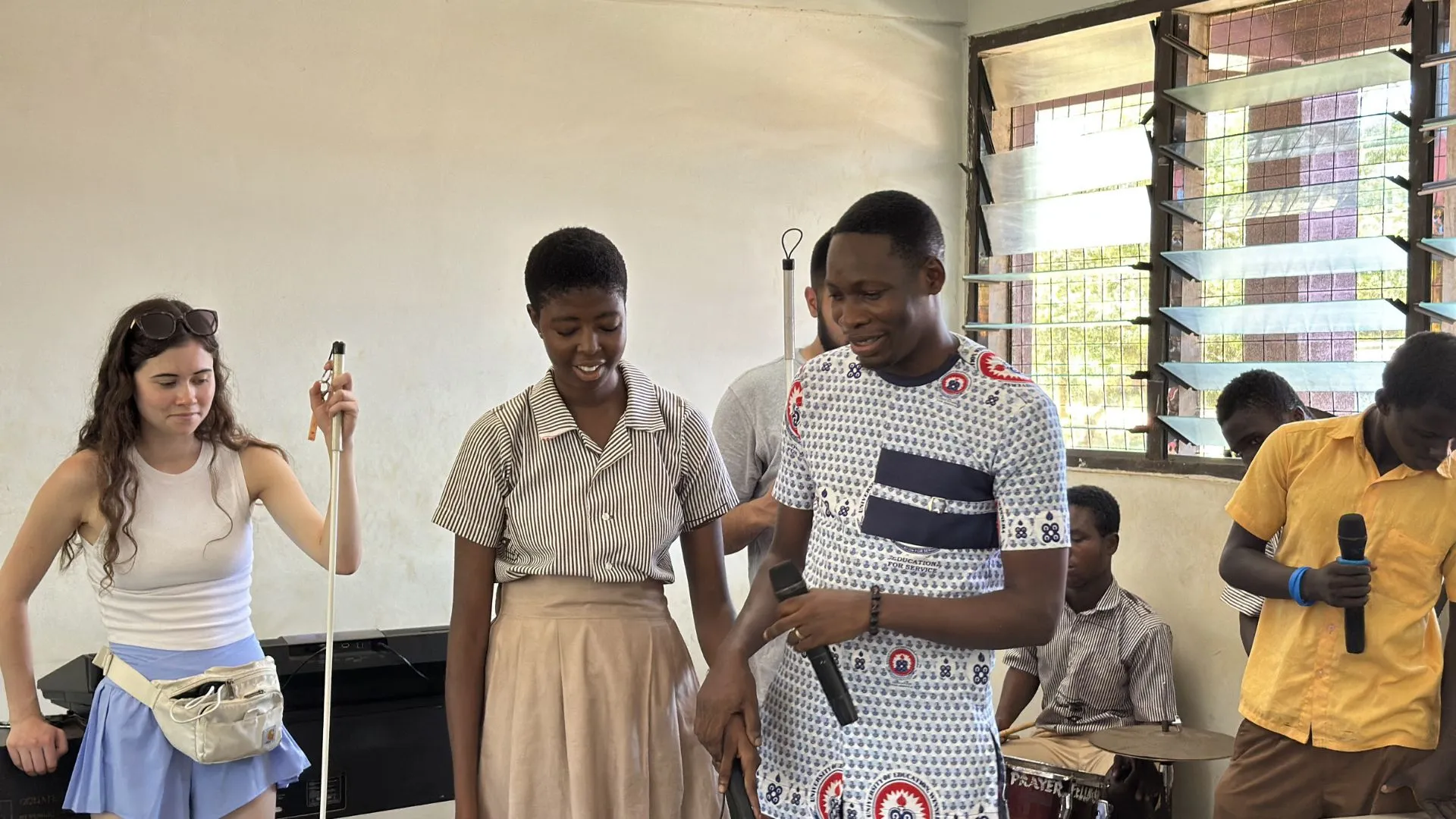 Outreach at the Cape Coast School for the Blind and Kakum National Park canopy walkway – photo 1